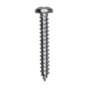 14 x 1" 3/4" Phillips Pan Head Tapping Screw Zinc