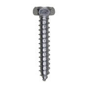 14 x 1-1/2" Indented Hex Head Tapping Screw Zinc