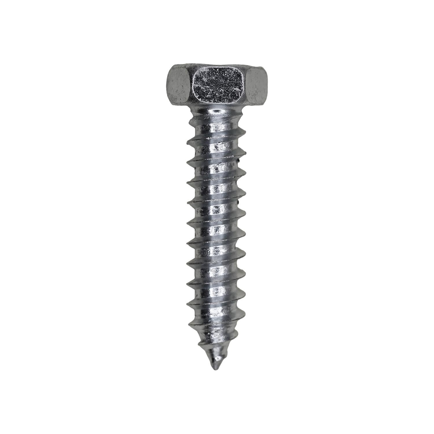 5/16" x 1-1/2" Indented Hex Head Tapping Screw Zinc