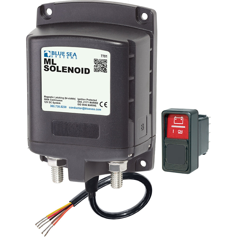 7701 ML-Series Solenoid w/Contura Switch 12VDC