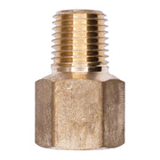 Brass Pipe Adapter 1/4" Female 1/4" Male