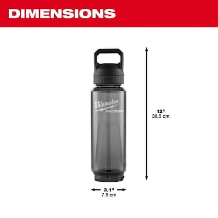 PACKOUT 34oz Bottle with Chug Lid