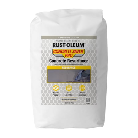 Concrete Resurfacer,40 lb,Gray