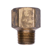 Brass Reducing Pipe Adapter 1/2" Female 3/8" Male