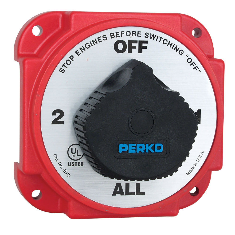 Heavy Duty Battery Selector Switch w/Alternator Field Disconnect