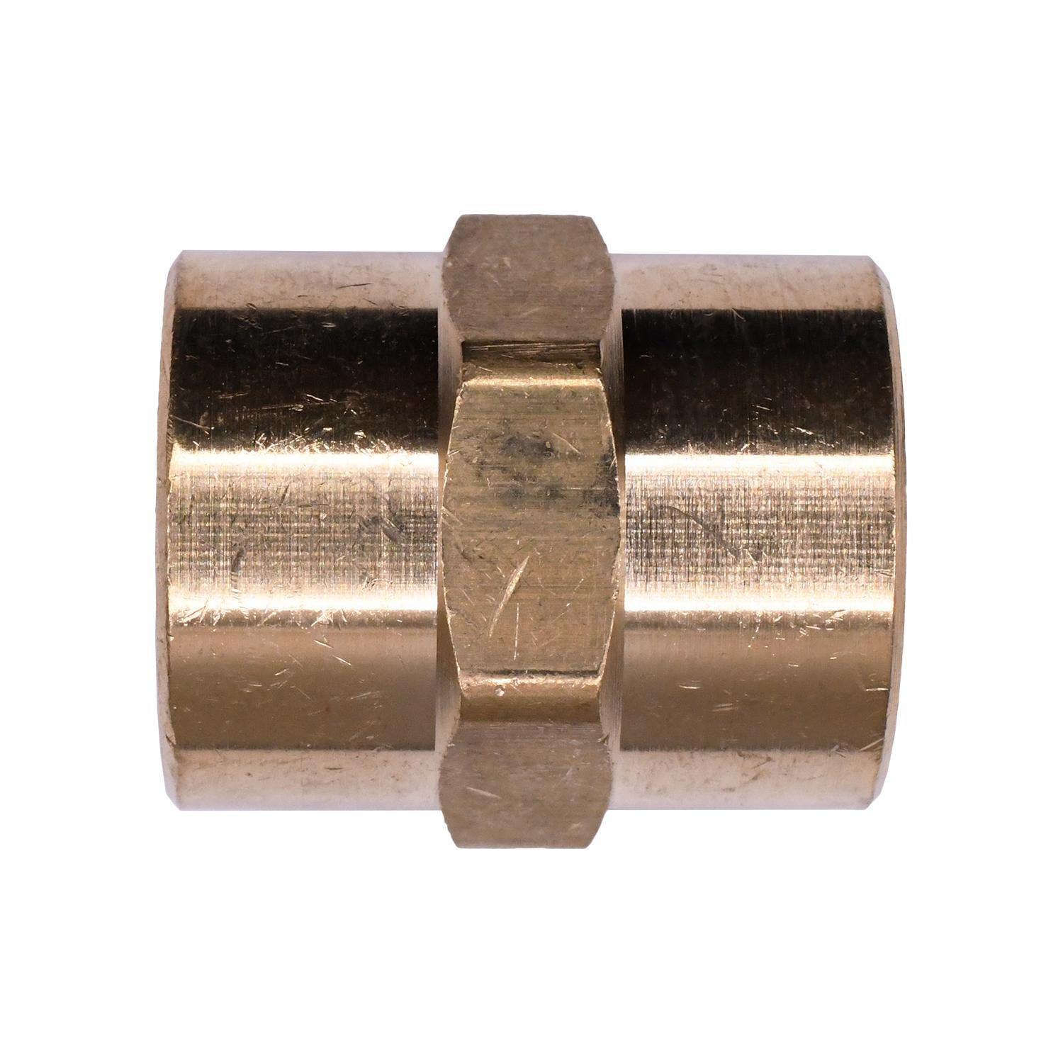 Brass Pipe Coupling 3/8"