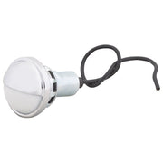 Compact Courtesy Lamp,Chrome,Clear