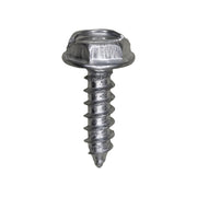 6 x 1/2" Slotted Hex Washer Head Tapping Screw Zinc