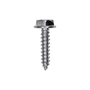 6 x 5/8" Slotted Hex Washer Head Tapping Screw Zinc
