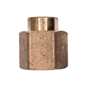 Brass Pipe Reducing Coupling 3/8" x 1/8"