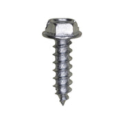 8 x 5/8" Slotted Hex Washer Head Tapping Screw Zinc