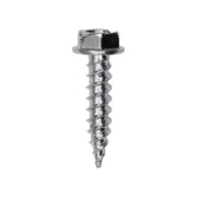 8 x 3/4" Slotted Hex Washer Head Tapping Screw Zinc