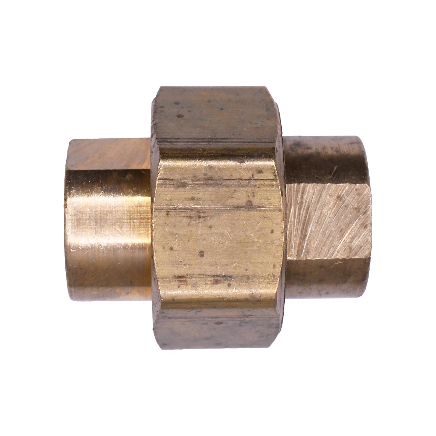 Brass Pipe Union 1/4"