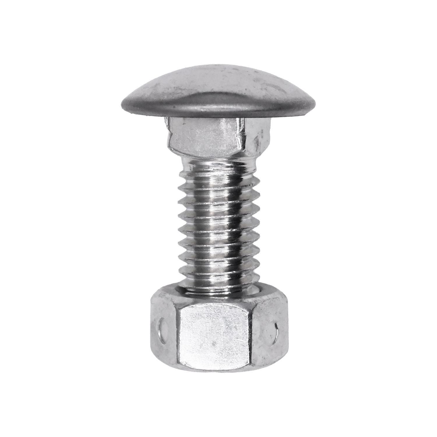 Bumper Bolt And Lock Nut 3/8"-16 x 1"