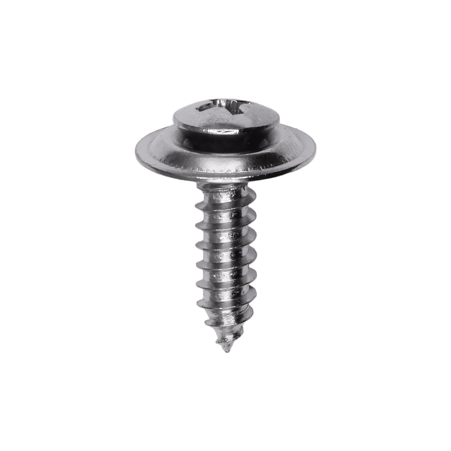 10 x 3/4" #8 Head Phillips Oval Head Sems Washer Tapping Screw