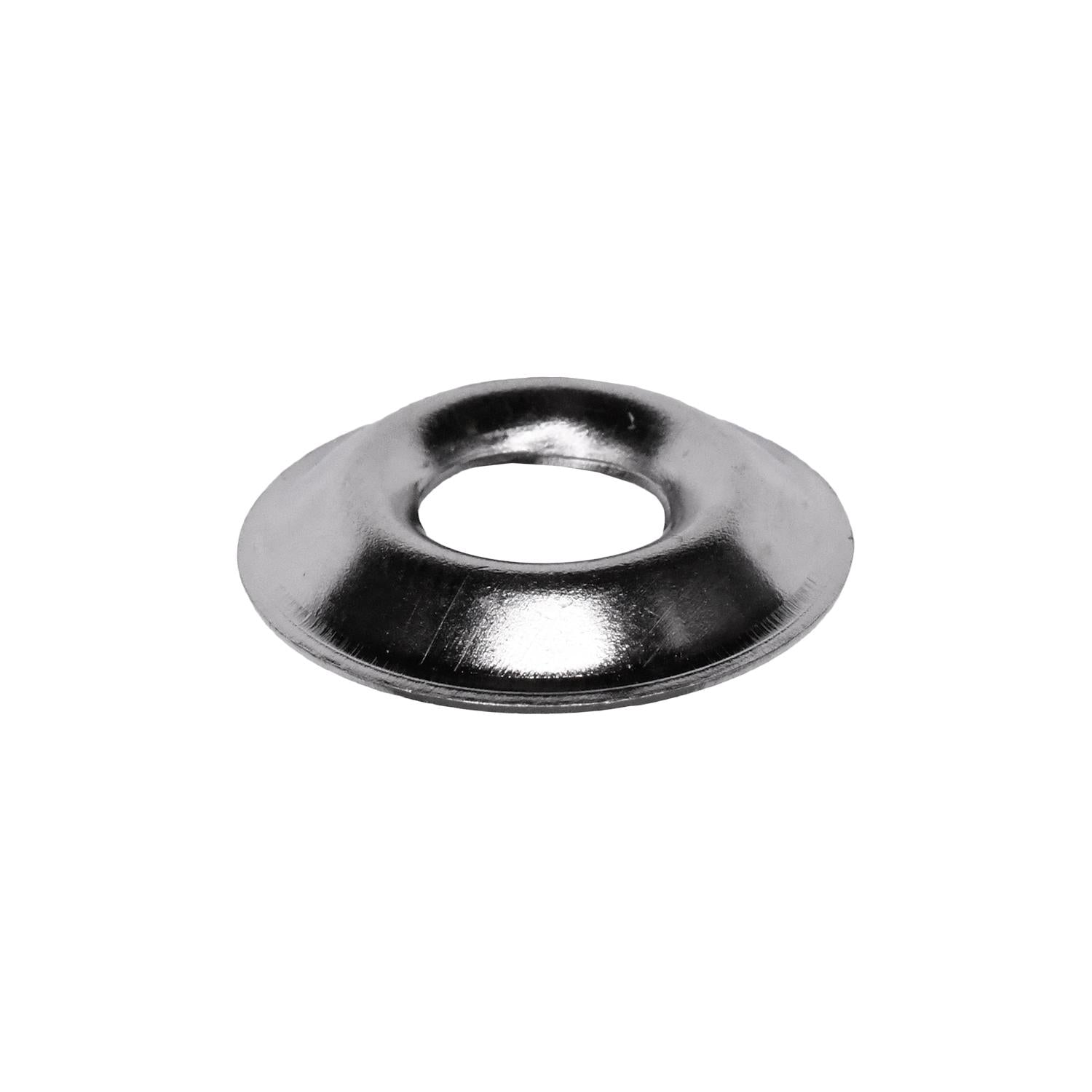 #10 Flanged Countersunk Washer Nickel/Brass