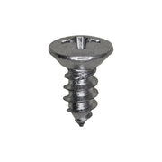 8 x 3/8" Phillips Oval Head Tapping Screw Zinc
