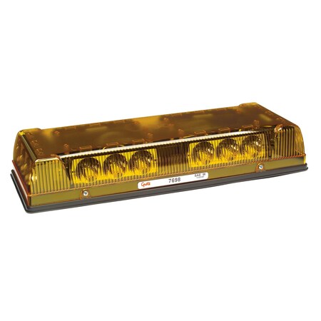 Mini Light Bar,Amber,12V DC