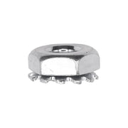 10-24 Hex Keps Lock Washer And Nut Zinc