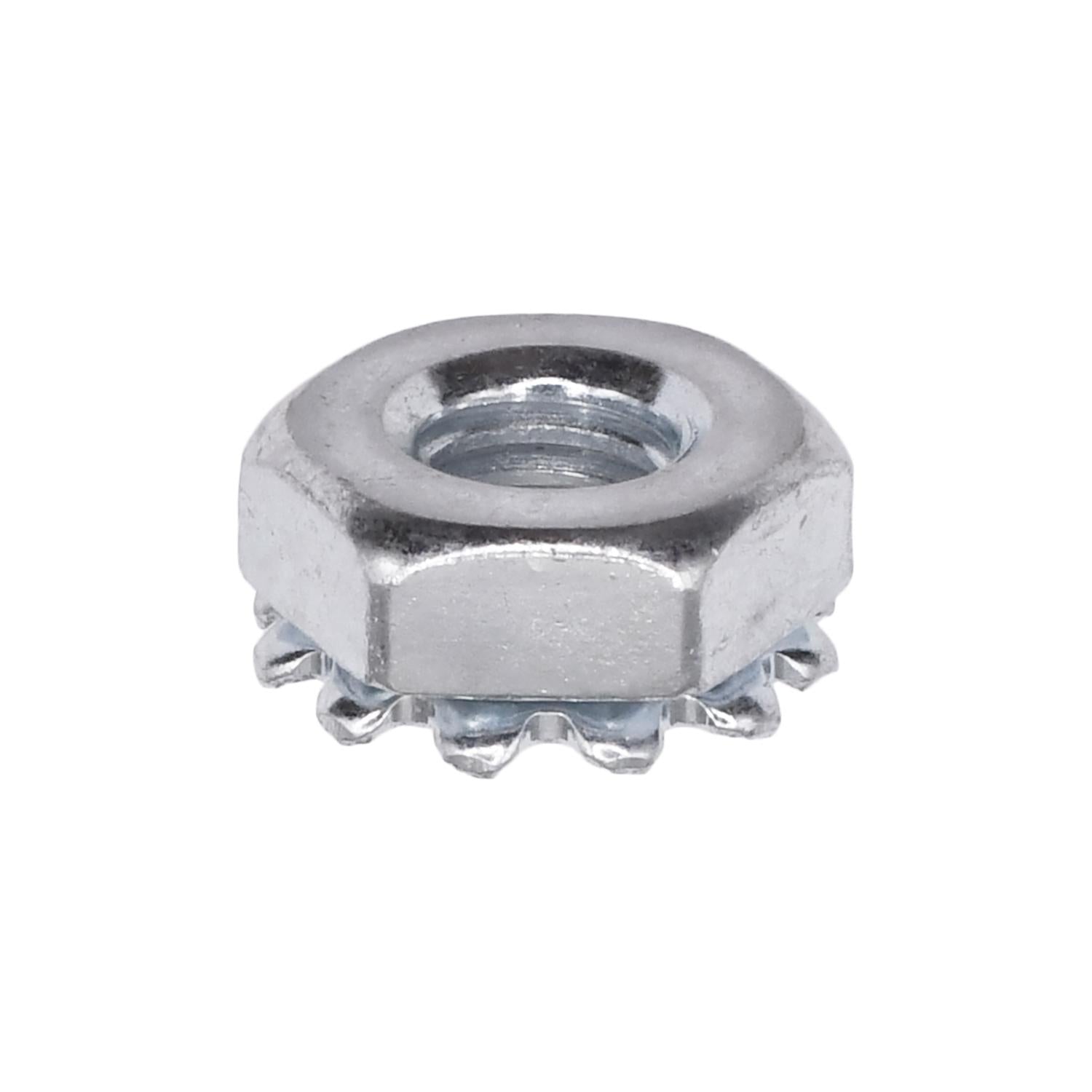 10-32 Hex Keps Lock Washer And Nut Zinc