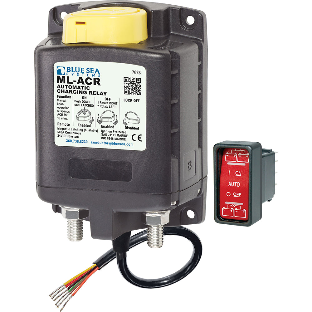 7623 ML-Series Heavy Duty Automatic Charging Relay - 24V