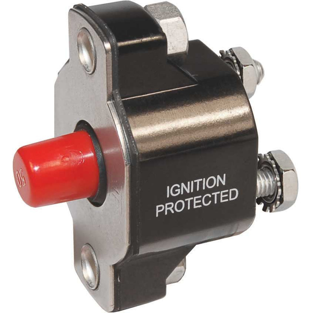 2142 Medium Duty Push Button Reset-Only - 50A