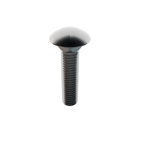 Carriage Bolt, Square Neck, 7/16"-14, 2 in L, Stainless Steel, 18-8, Not Applicable, 25 PK