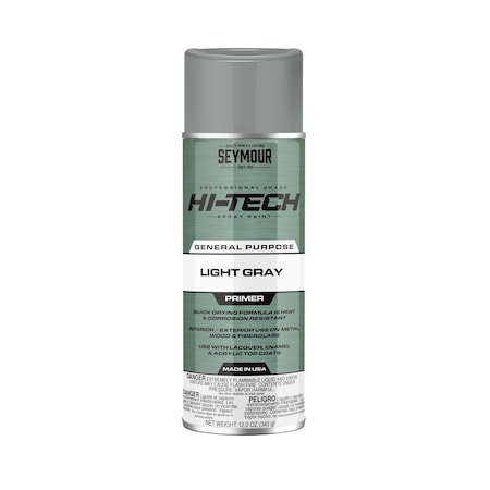 Seymour Hi-Tech Primer, Light Gray (12oz)