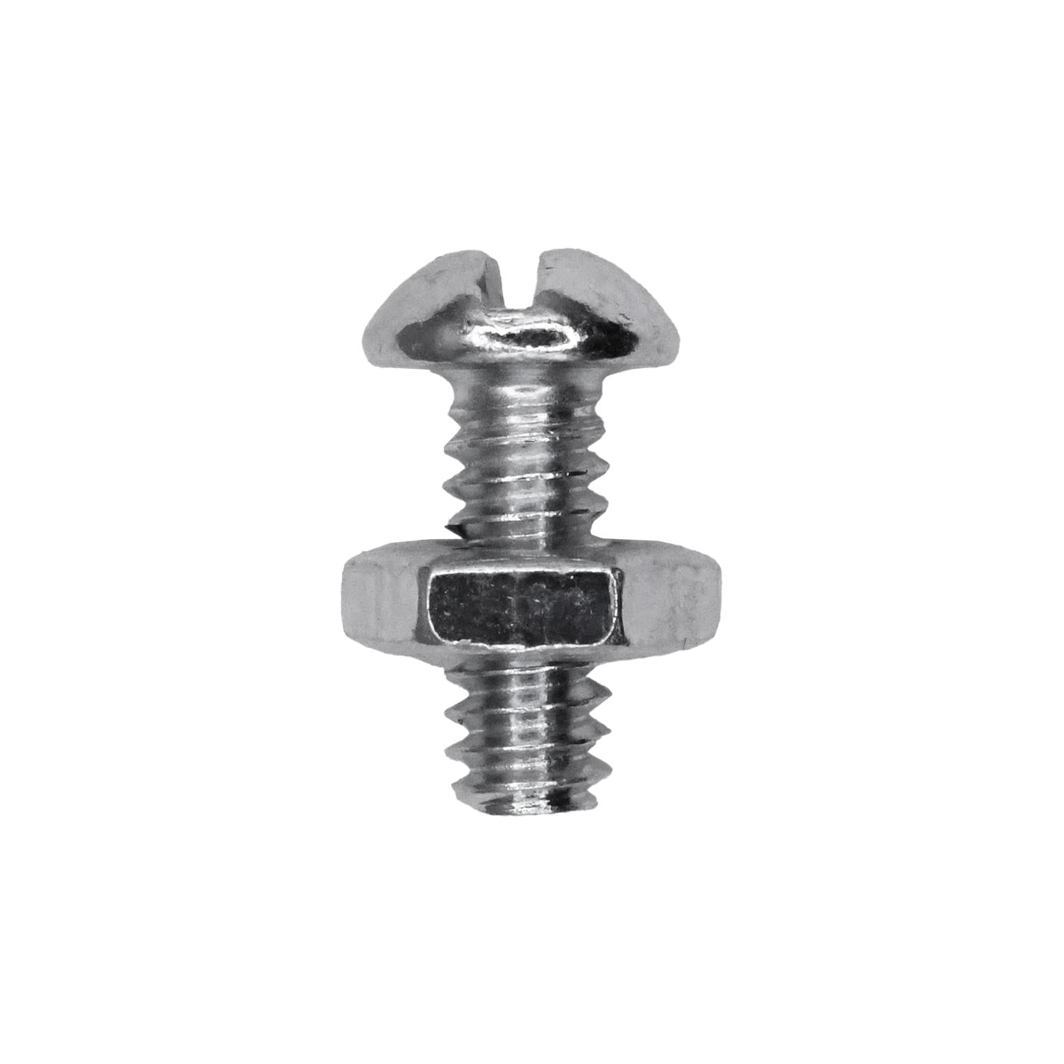 Round Head Stove Bolt with Hex Nut 3/16" x 1/2"