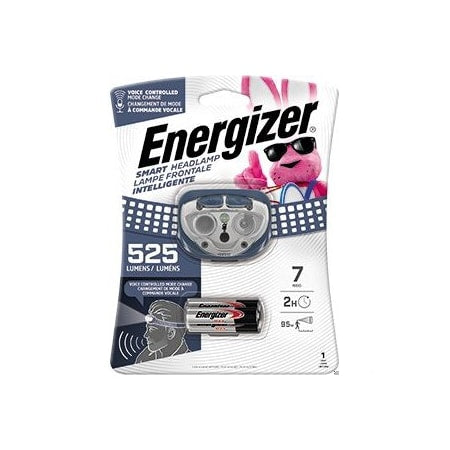 Headlamp,w/(3) Batteries,White/Blue