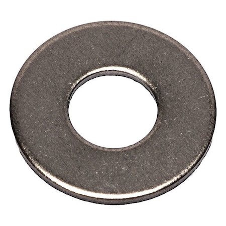 Flat Washer, For Screw Size 1/4 in ,Titanium Plain Finish