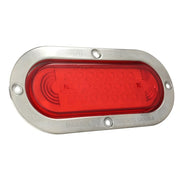 Stop/Tail/Turn Lamp,Oval,LED,SS