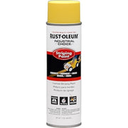 Industrial Choice Striping Paint, 18 Oz, Yellow, Solvent -Based
