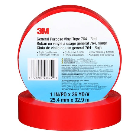 General Purpose Vinyl Tape 764,PK36