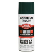 Spray Paint, Hunter Green, Gloss, Solvent, 12 oz
