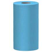 WypAll General Clean X60 Multi-Task Cleaning Cloths (35411), Small Roll, Blue, 130 Sheets/Roll,PK12