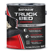 Truck Bed Coating,Black,Water Base,1 gal