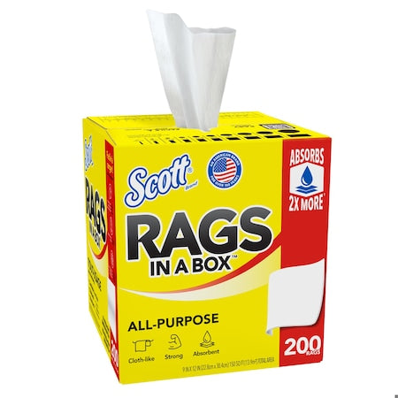 Dry Wipe,200ct.,Pop-Up Box,White