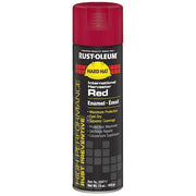 Rust Preventative Spray Paint, International Red, Gloss, Solvent, 15 oz