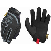 H15-05 Mechanics Gloves, Synthetic Leather Palm, 9, Black/Gray