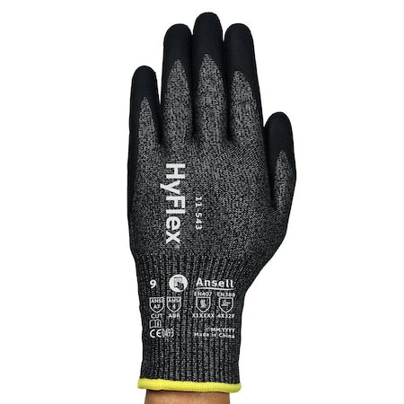 Cut-Resistant Gloves, Cut Level A7 ,Nitrile ,Ansell Grip Technology ,M 1 PR