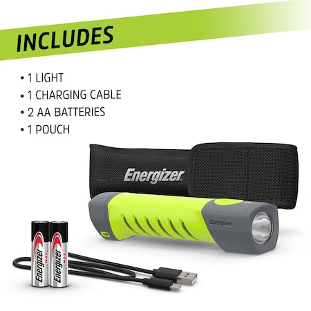 Flashlight,LED,7-1/2 in Overall L.
