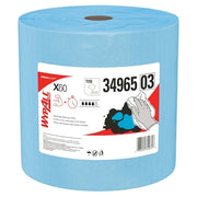 WypAll GeneralClean X60 Multi-Task Cleaning Cloths (34965), Jumbo Roll, Strong & Absorbent, Blue