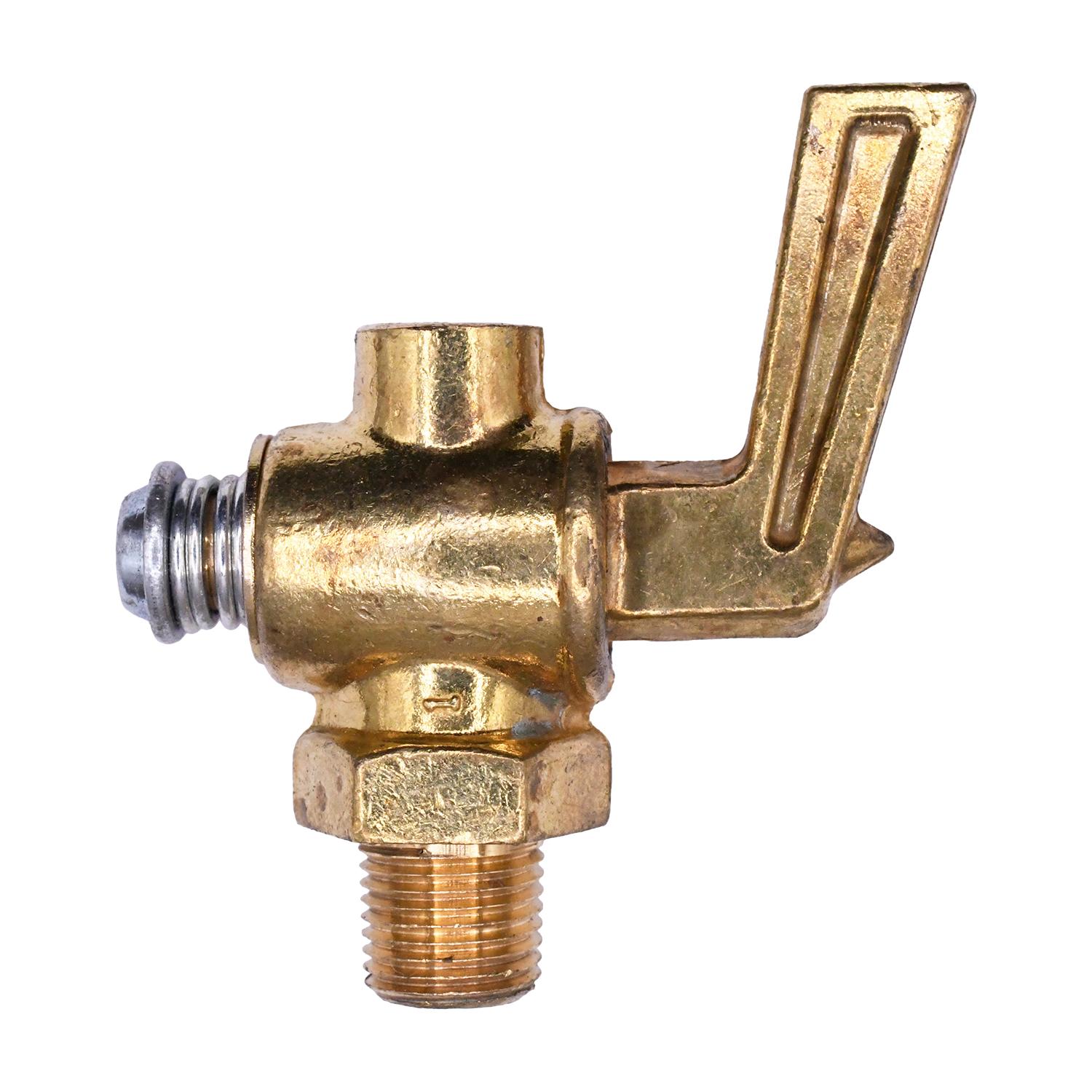 Brass Ground Plug Drain Cock 1/8" Pipe
