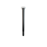 316, 3/4"-10 Hex Head Cap Screw, Plain Stainless Steel, 10 in L