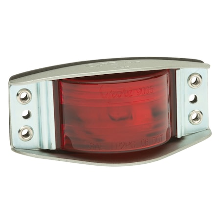 Clearance/Marker Lamp,Narrow Rail,Red