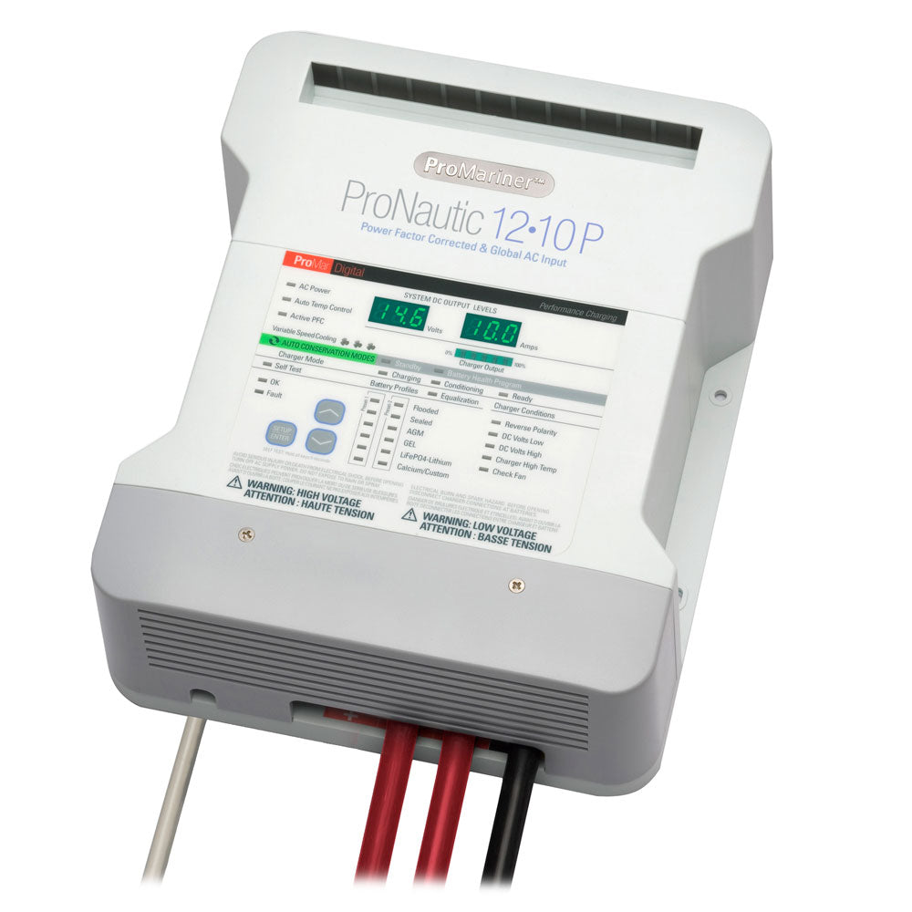 ProNautic 1210P 10 Amp 2 Bank Battery Charger