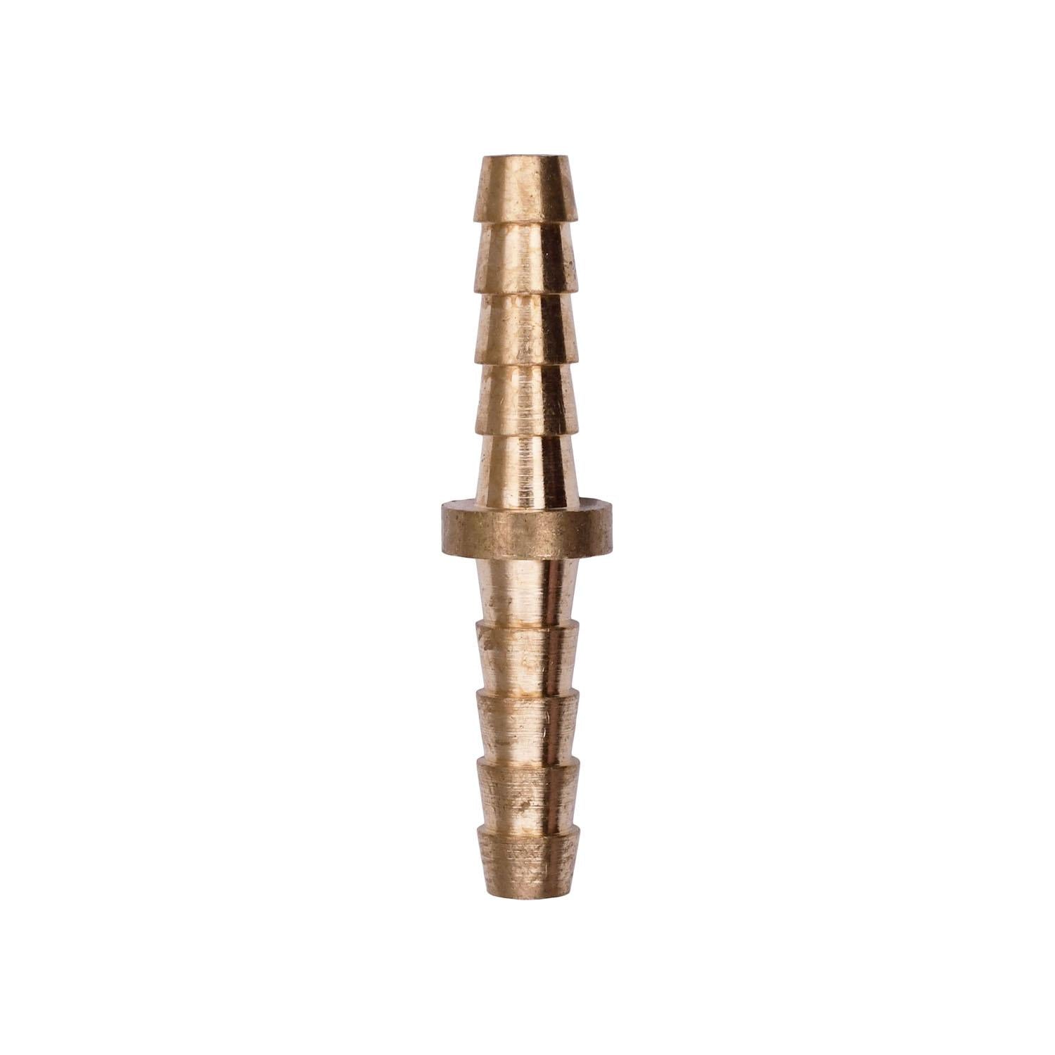 Brass Barbed Hose Coupler 3/16"