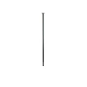 18-8, 1/4"-20 Hex Head Cap Screw, Plain Stainless Steel, 11 in L