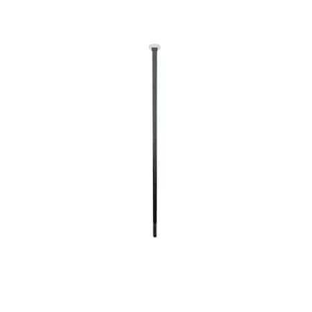 18-8, 1/4"-20 Hex Head Cap Screw, Plain Stainless Steel, 11 in L